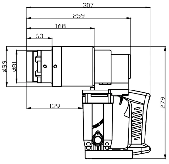 electric shear wrench S-30G
