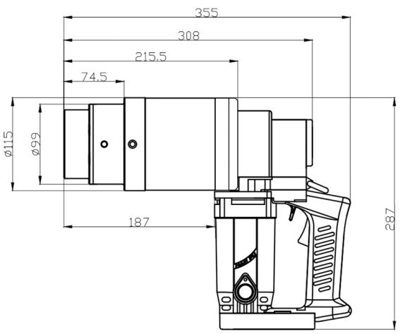 electric shear wrench S-36G electric shear wrench S-36G